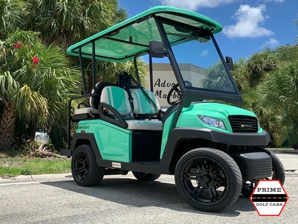 Mint Bintelli Beyond 4 Passenger Golf Cart affordable golf cart rental, golf cart rent isle of palms golf cart rental