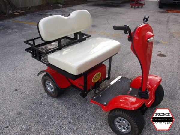 Red Cricket ESV Golf Cart affordable golf cart rental, golf cart rent isle of palms golf cart rental