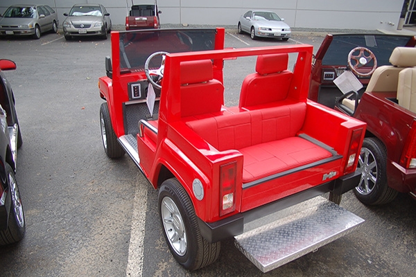 Red Hummer Golf Cart affordable golf cart rental, golf cart rent isle of palms golf cart rental