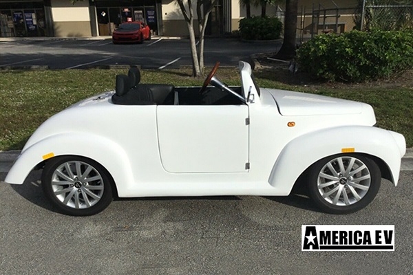 White America EV 39 Roadster 4 Passenger Golf Cart affordable golf cart rental, golf cart rent isle of palms golf cart rental