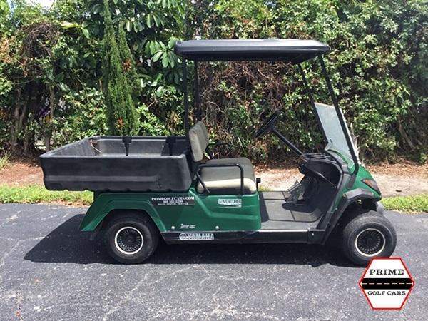 Yamaha Utility Box Bed Cart affordable golf cart rental, golf cart rent isle of palms golf cart rental